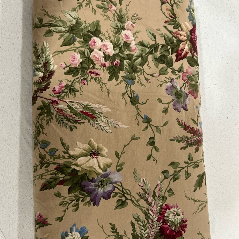 Ralph Lauren Adriana King Duvet cover, ruffle and two shams SET Vintage Rare!